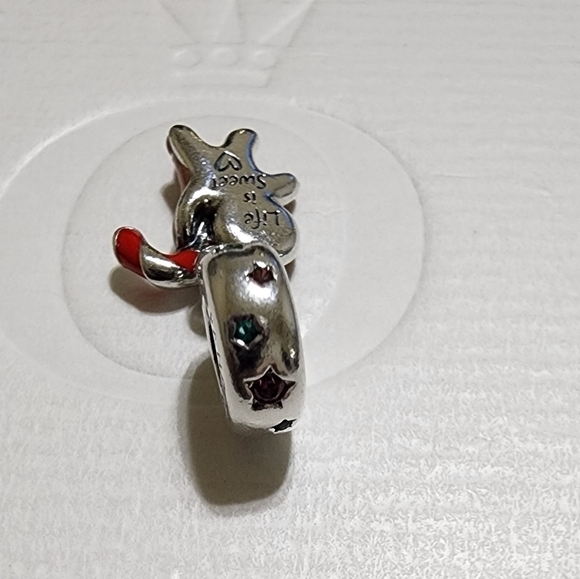 Pandora Gingerbread Man Dangle Charm - Picture 7 of 7